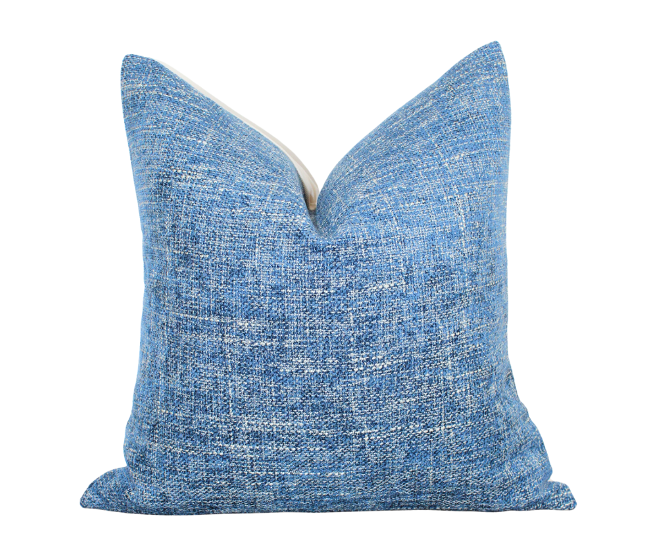 Indigo Blue  Pillow Cover| Handwoven cove pillows