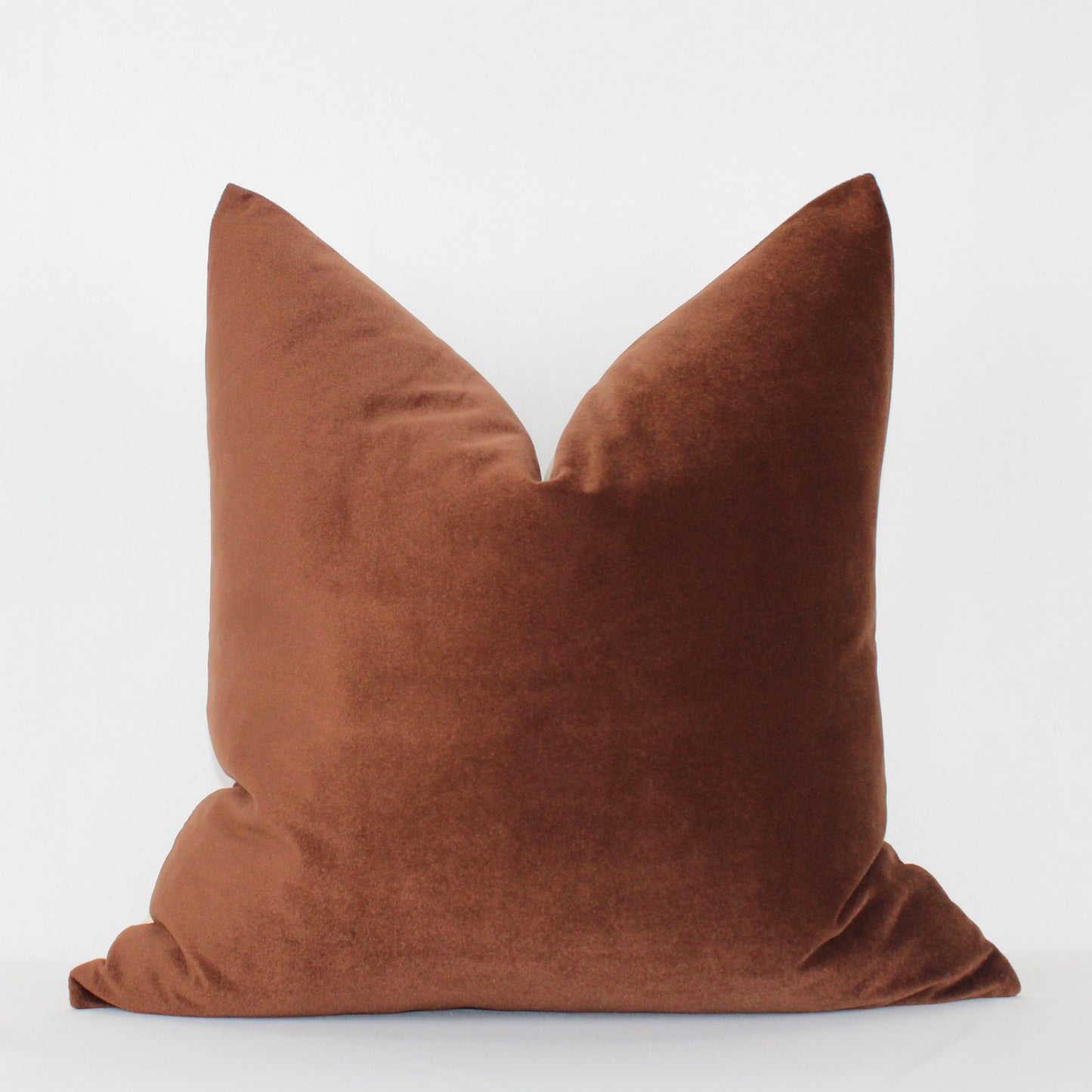 Brown Velvet Cover Pillow