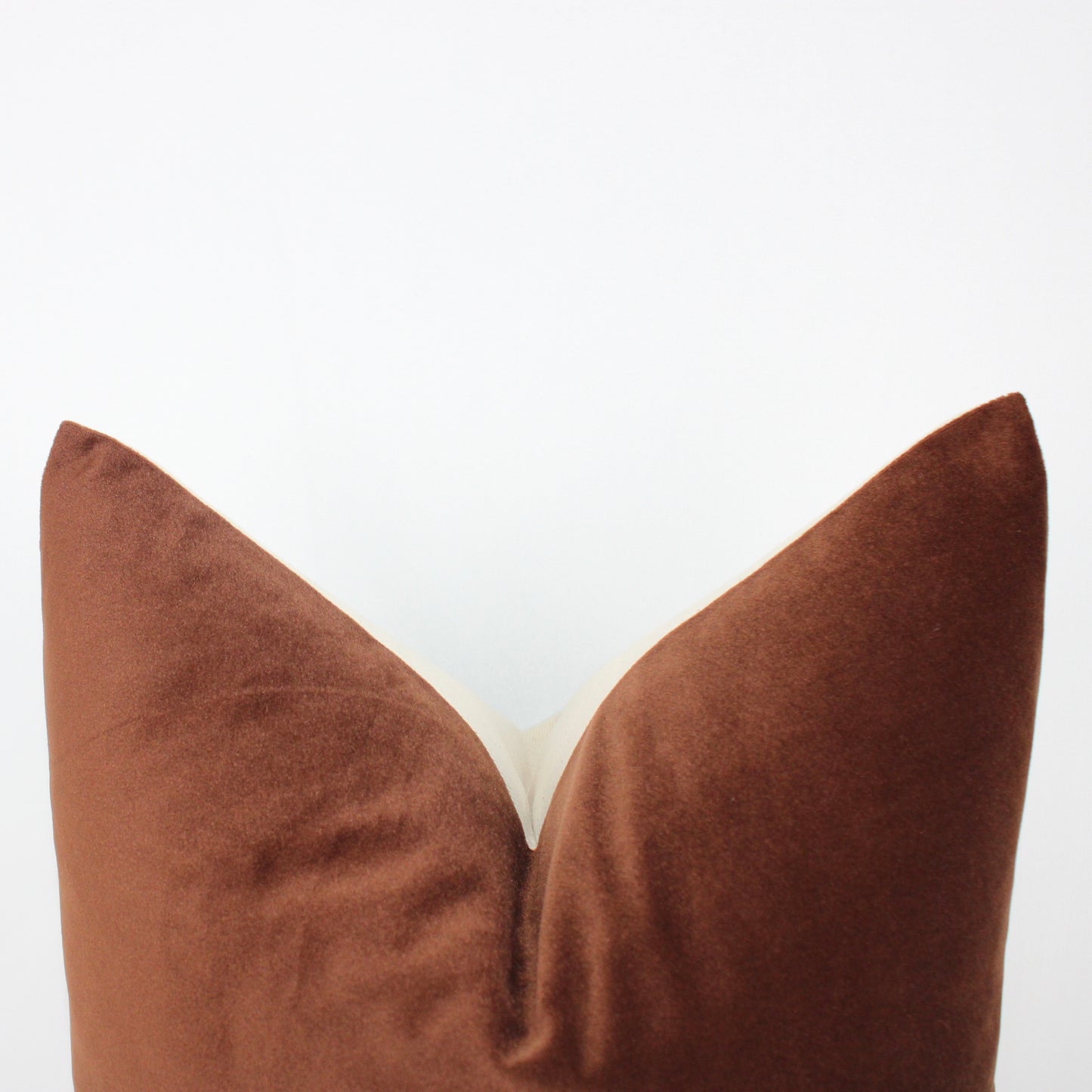 Brown Velvet Cover Pillow