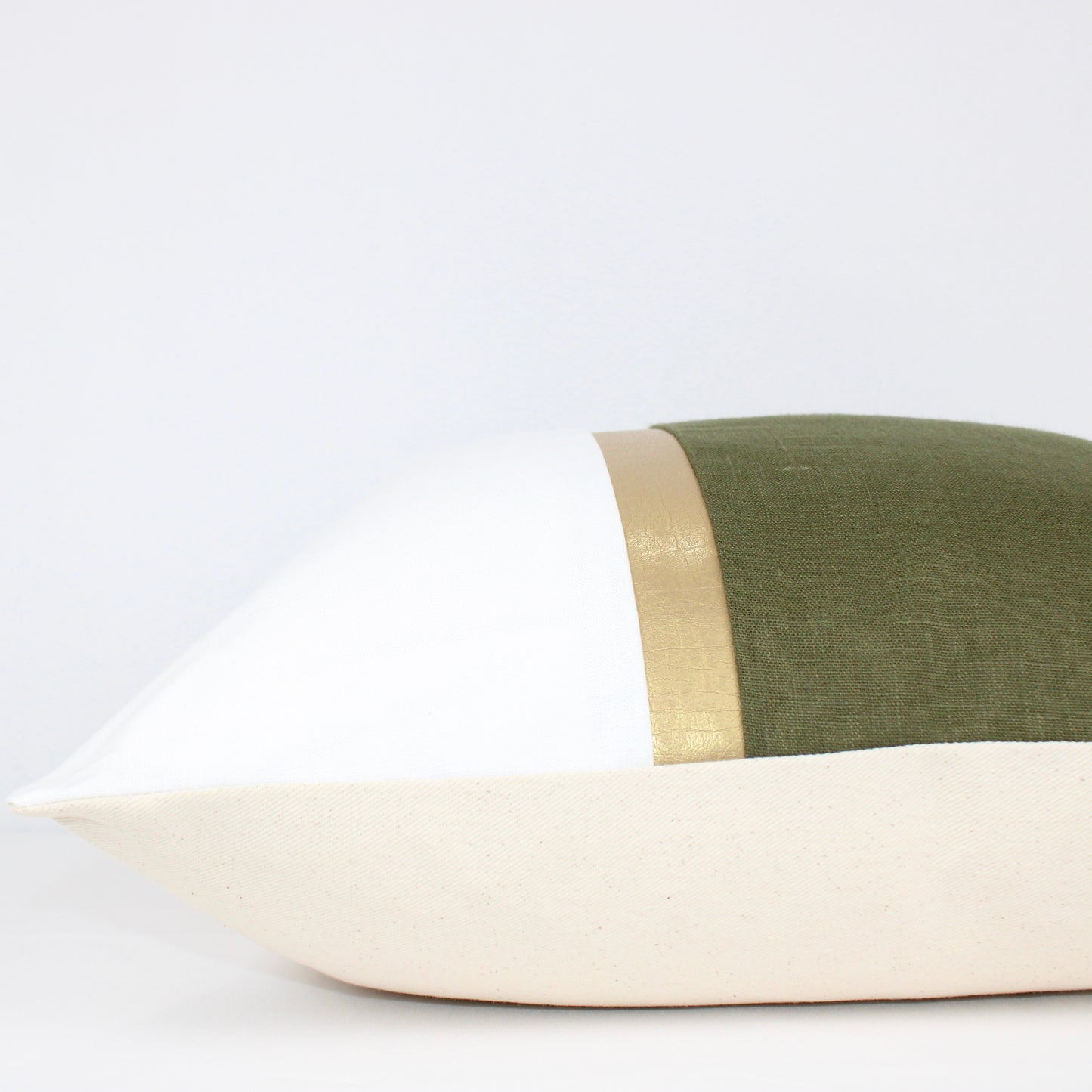 Moss Linen Cover Pillows