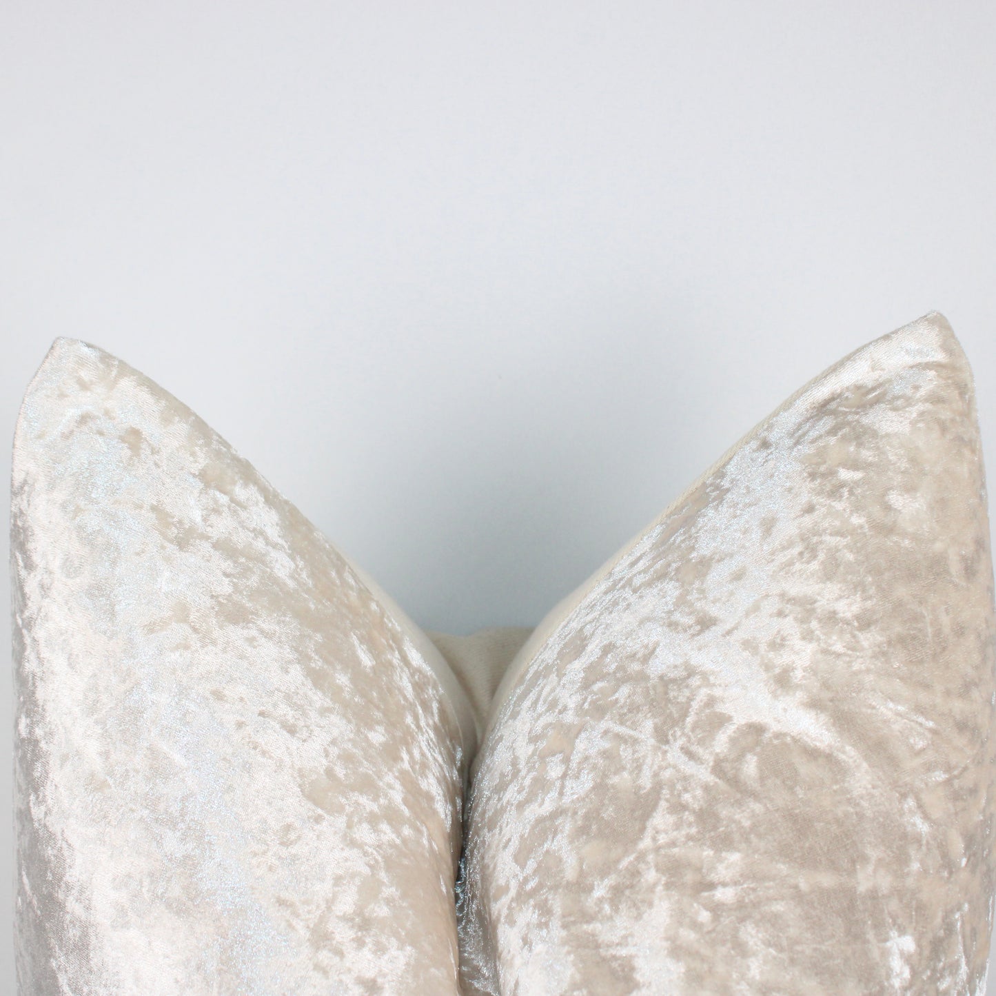 Beige Velvet Pillow Cover