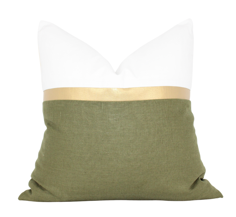 Green Moss Cover Pillow| Handwoven Pillow Covers