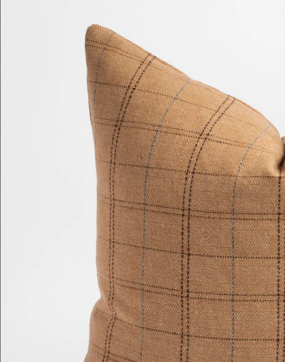 Plaid Camel windowpane Cover