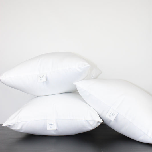 luxurious and comfortable option. With no allergens, you can be sure your pillows are safe and cozy. Handmade with care and love, these inserts are sure to become your favorite pillow.