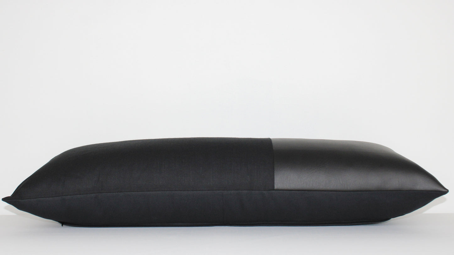 Elegant all In black Lumbar Cover