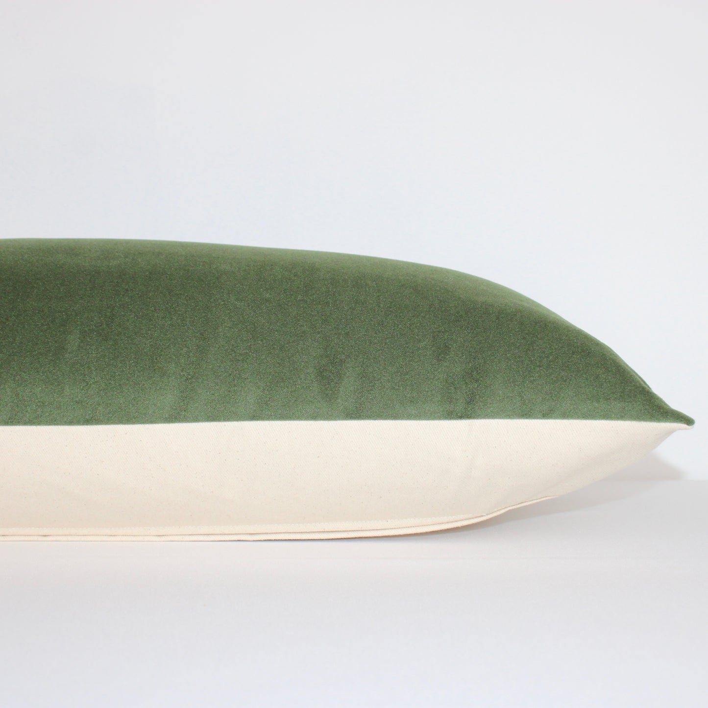 Green Velvet Extra Large Lumbar